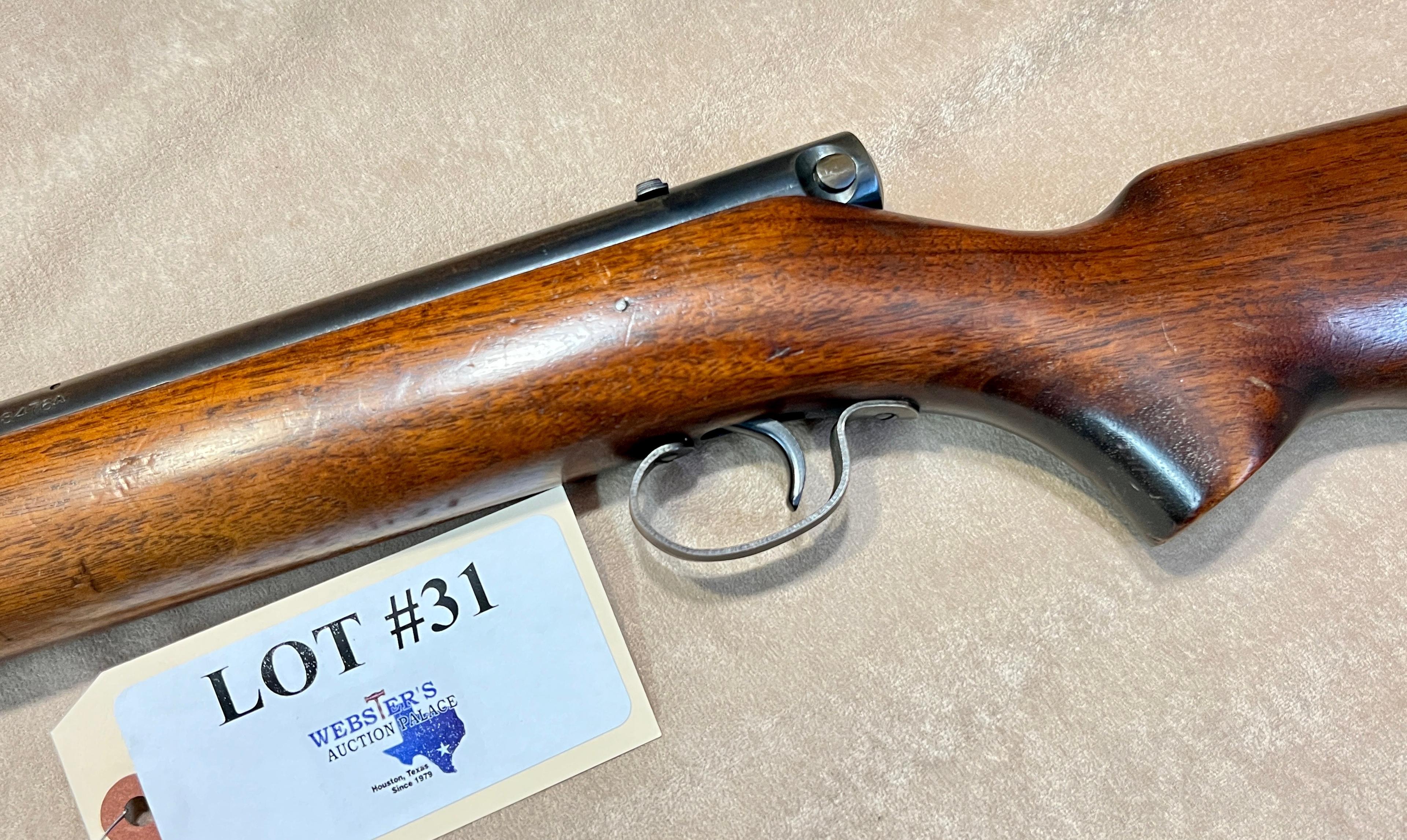 WINCHESTER MODEL 74 .22 LONG RIFLE RIFLE