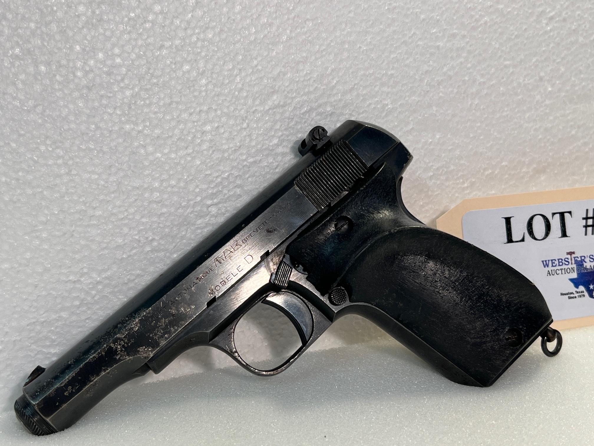 MAB MODEL D .32 ACP PISTOL