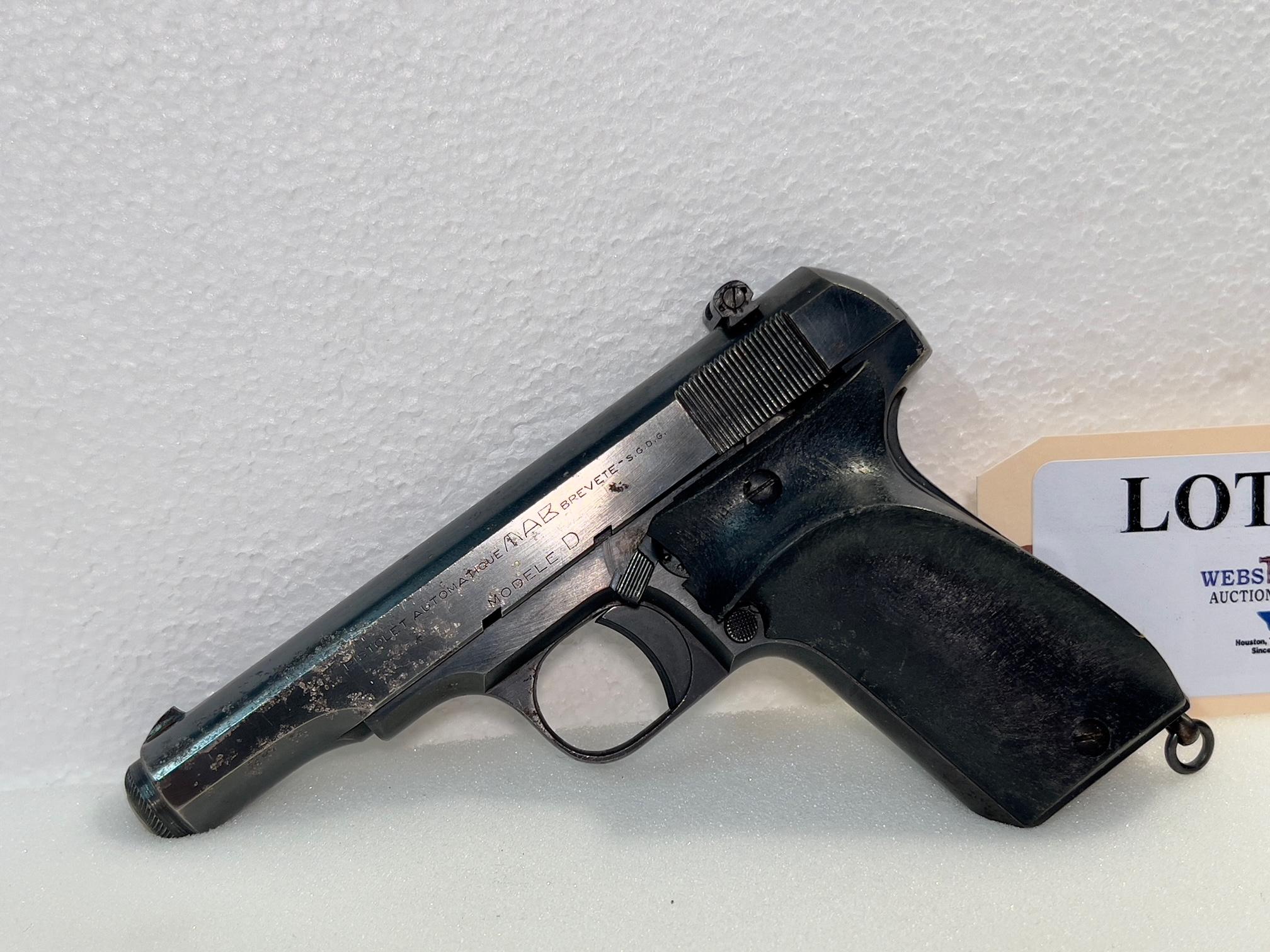 MAB MODEL D .32 ACP PISTOL