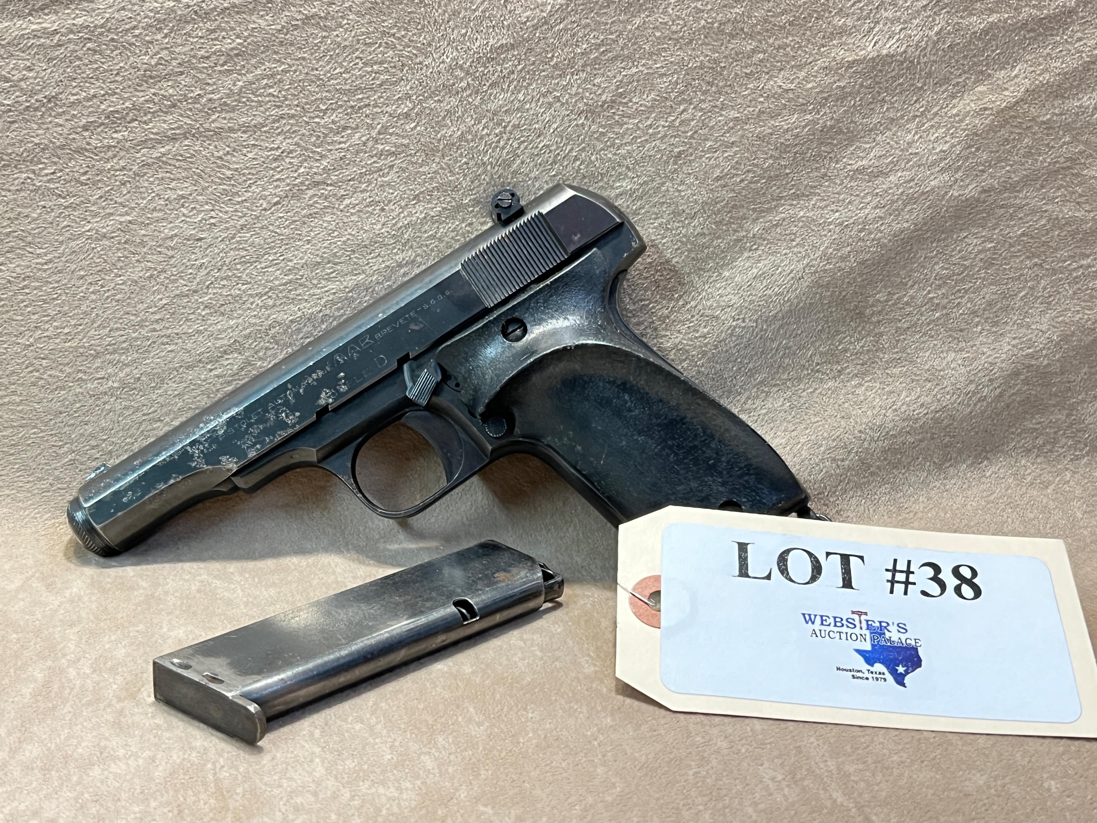 MAB MODEL D .32 ACP PISTOL