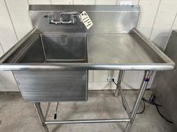 STAINLESS SINGLE SINK