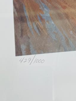 "CLAY COUNTY COVEY" SIGNED PRINT BY JOHN COWAN