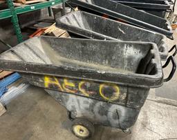 LOT OF (5) DUMP BINS