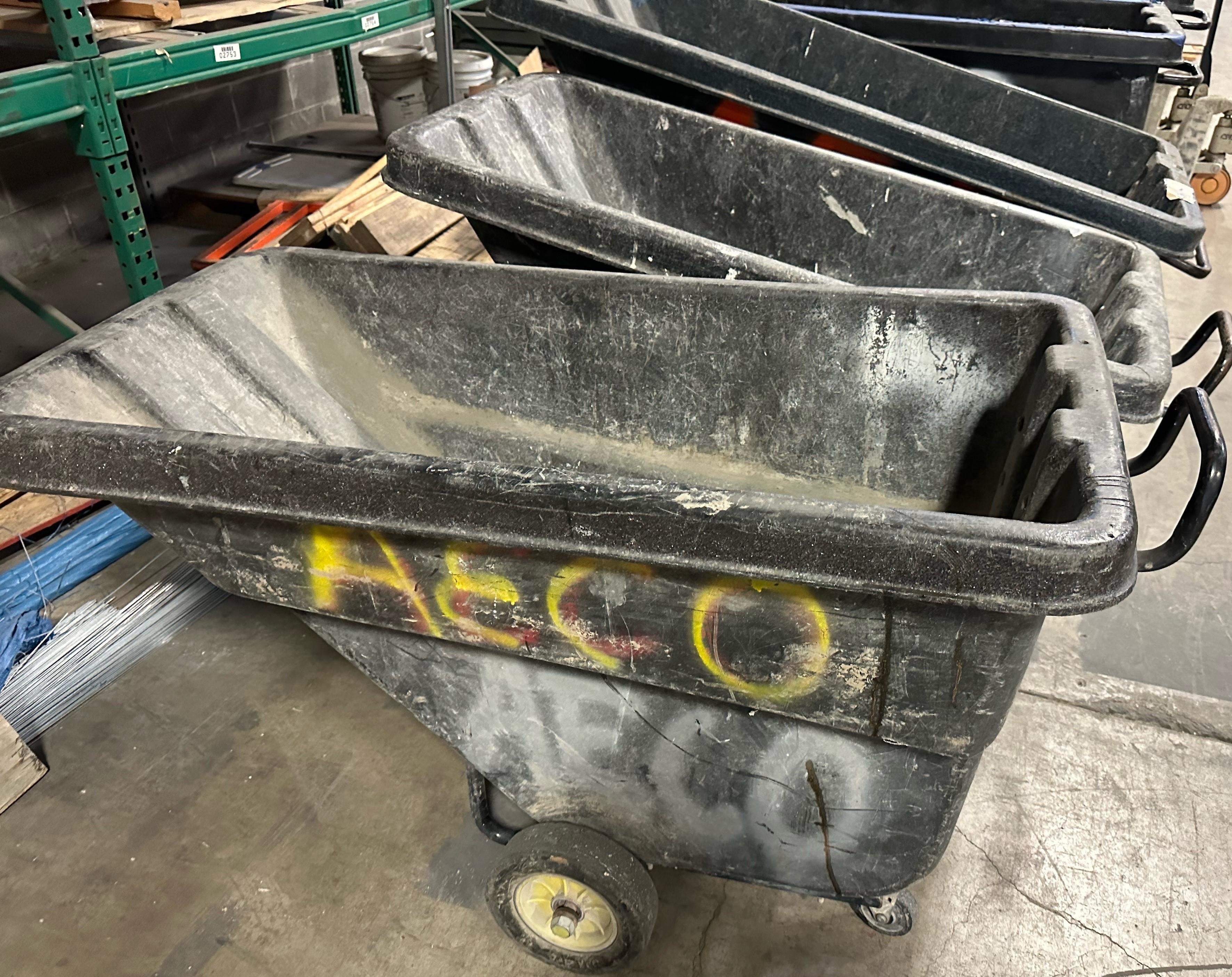 LOT OF (5) DUMP BINS