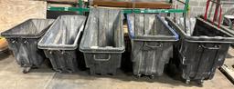 LOT OF (5) DUMP BINS