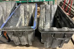 LOT OF (5) DUMP BINS