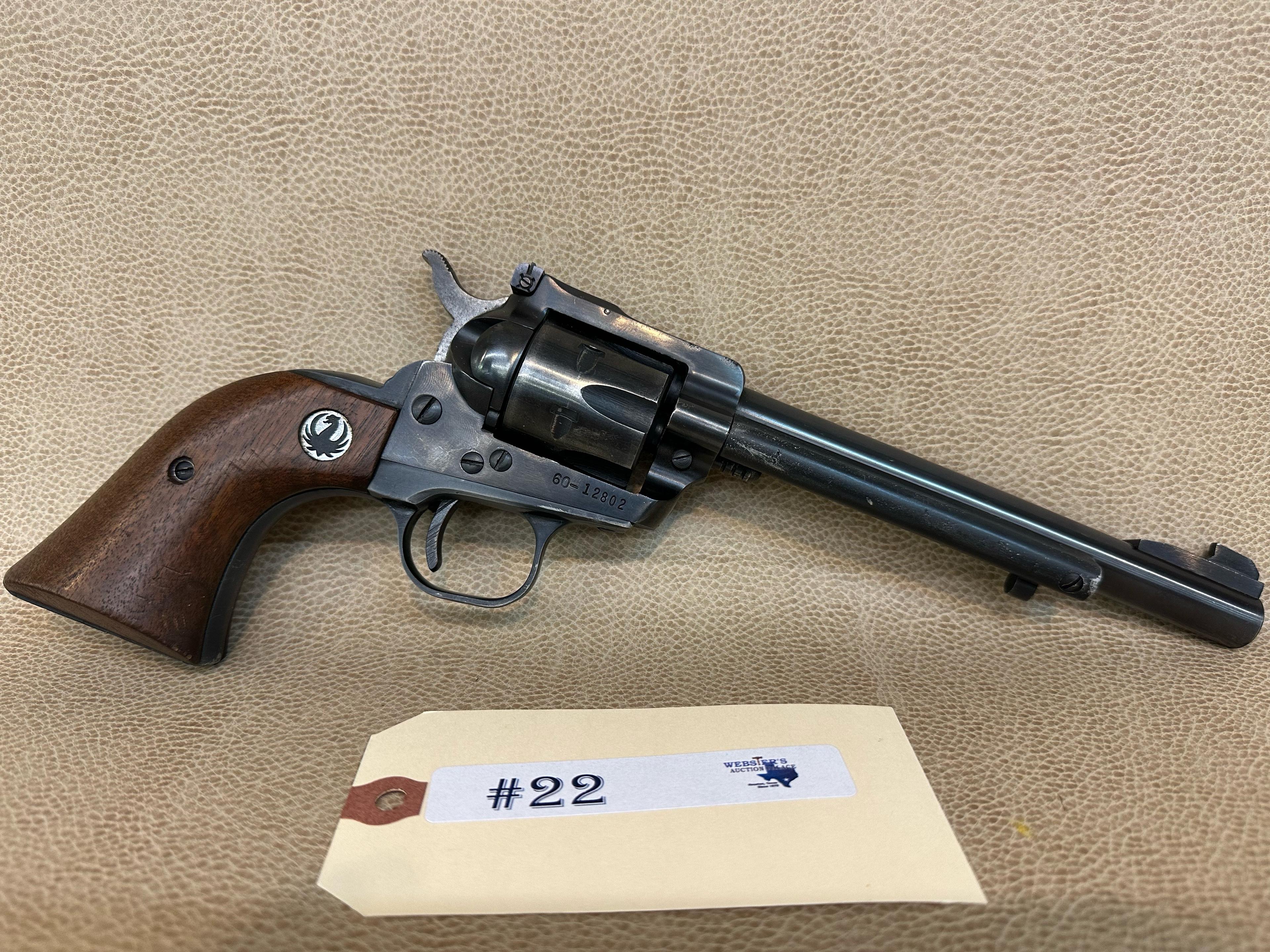 RUGER SINGLE 6 .22CAL REVOLVER
