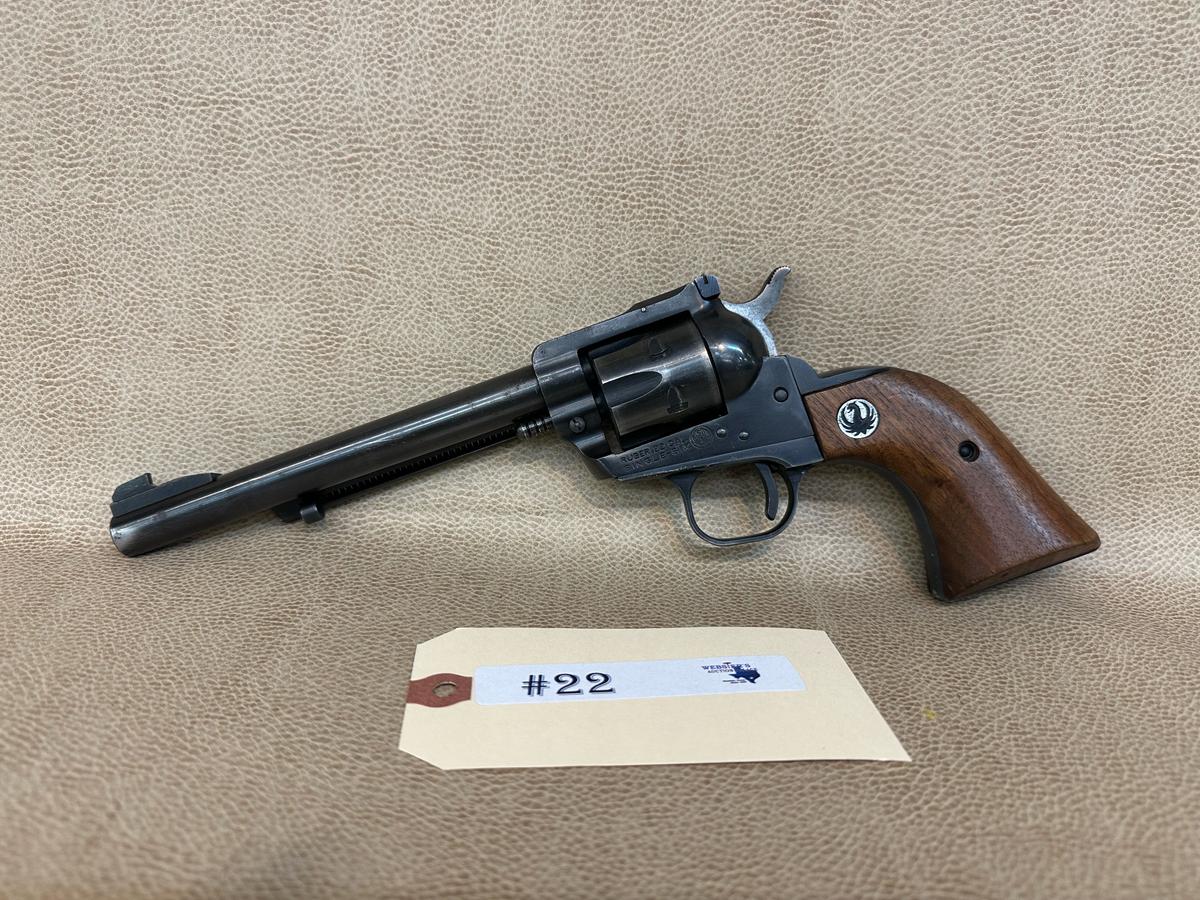 RUGER SINGLE 6 .22CAL REVOLVER