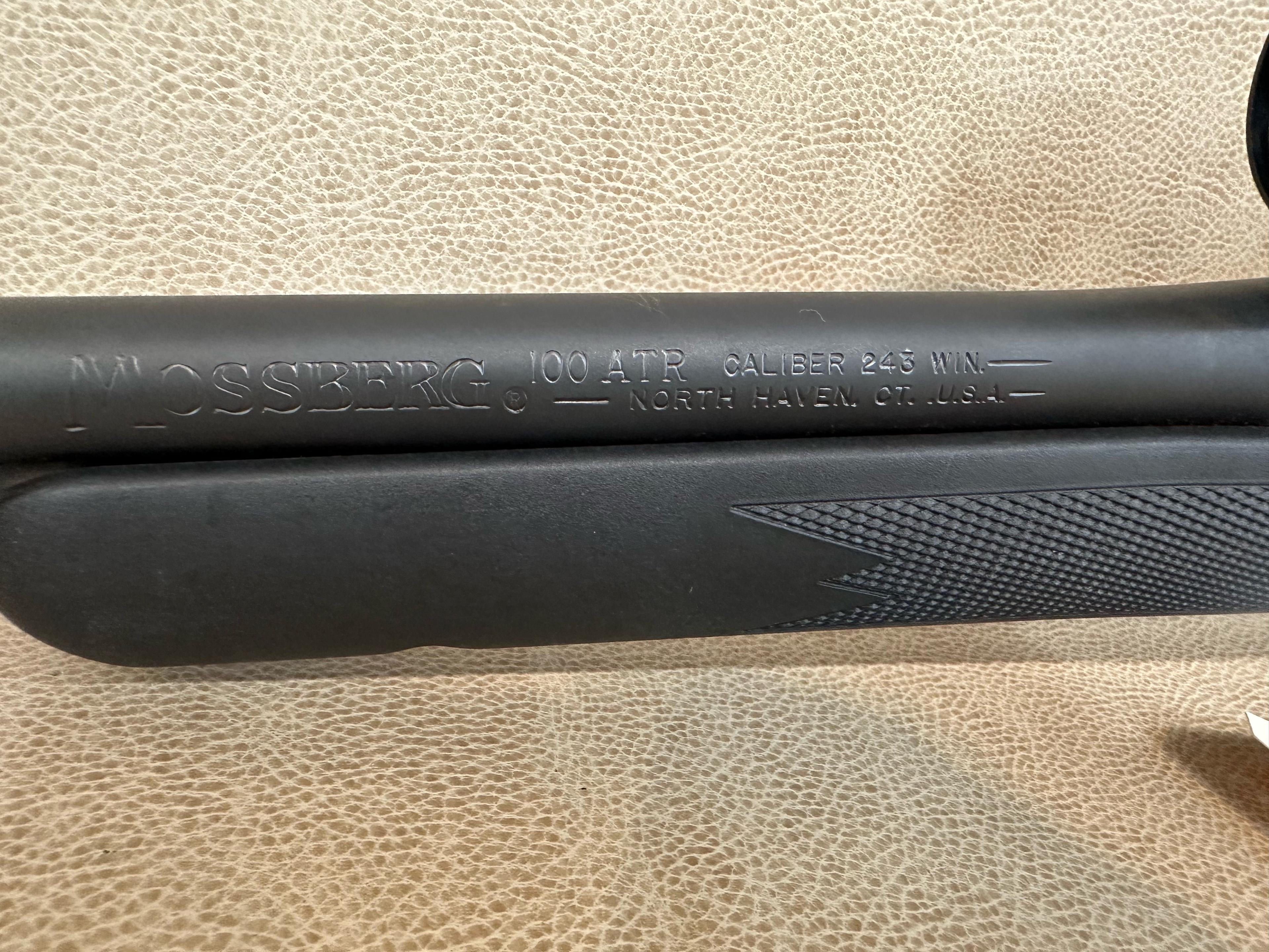 MOSSBERG MODEL 100 ATR .243CAL RIFLE