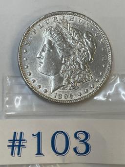 1896 MORGAN SILVER DOLLAR