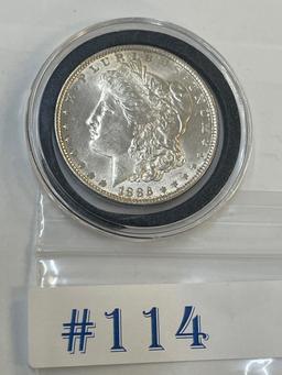 1886 MORGAN SILVER DOLLAR