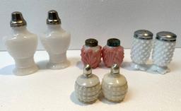 4PC VINTAGE SALT AND PEPPER SETS