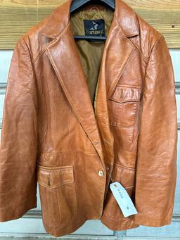 VINTAGE LEATHER JACKET