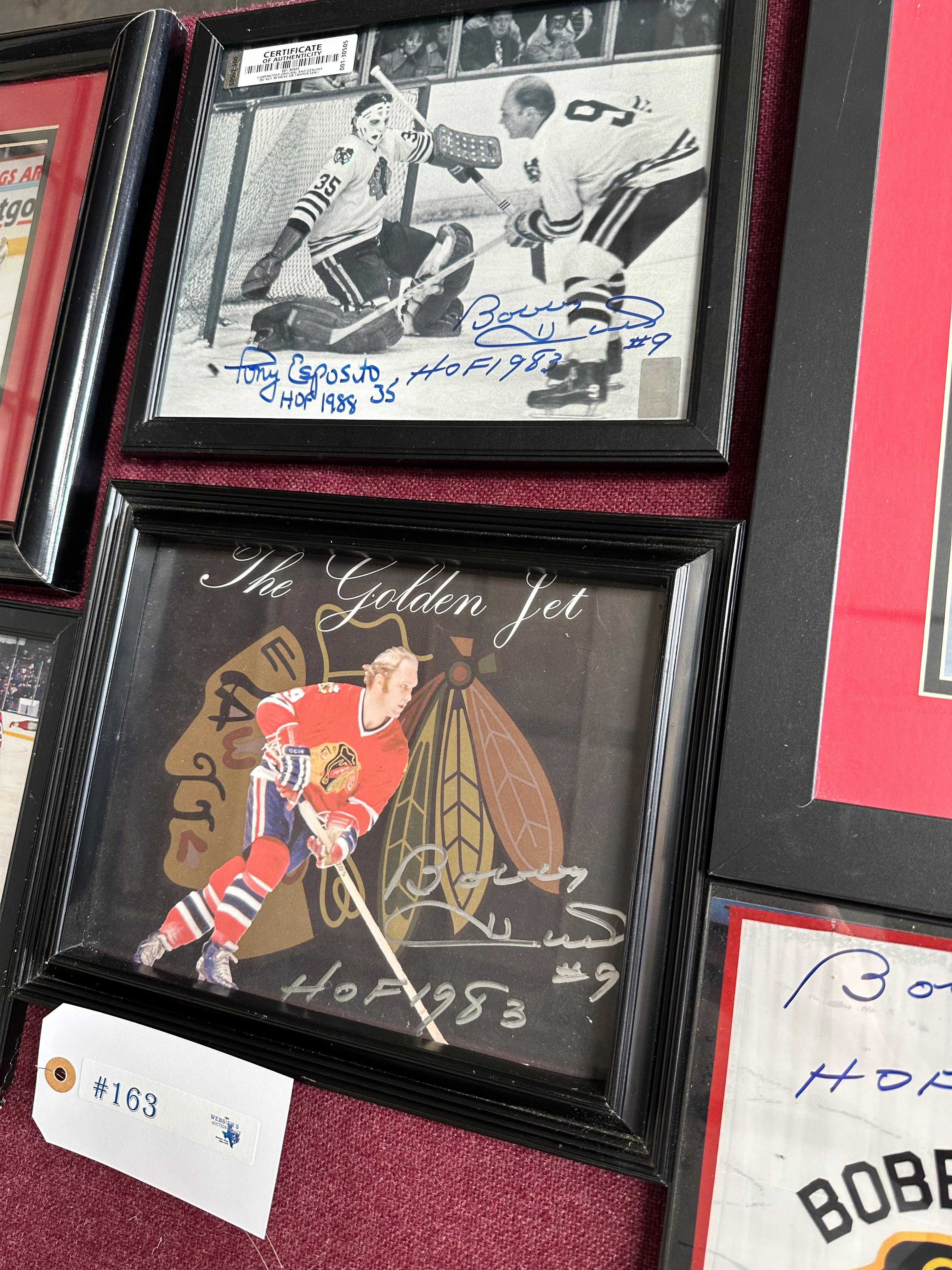 LARGE LOT OF SIGNED HOCKEY MEMORABILIA