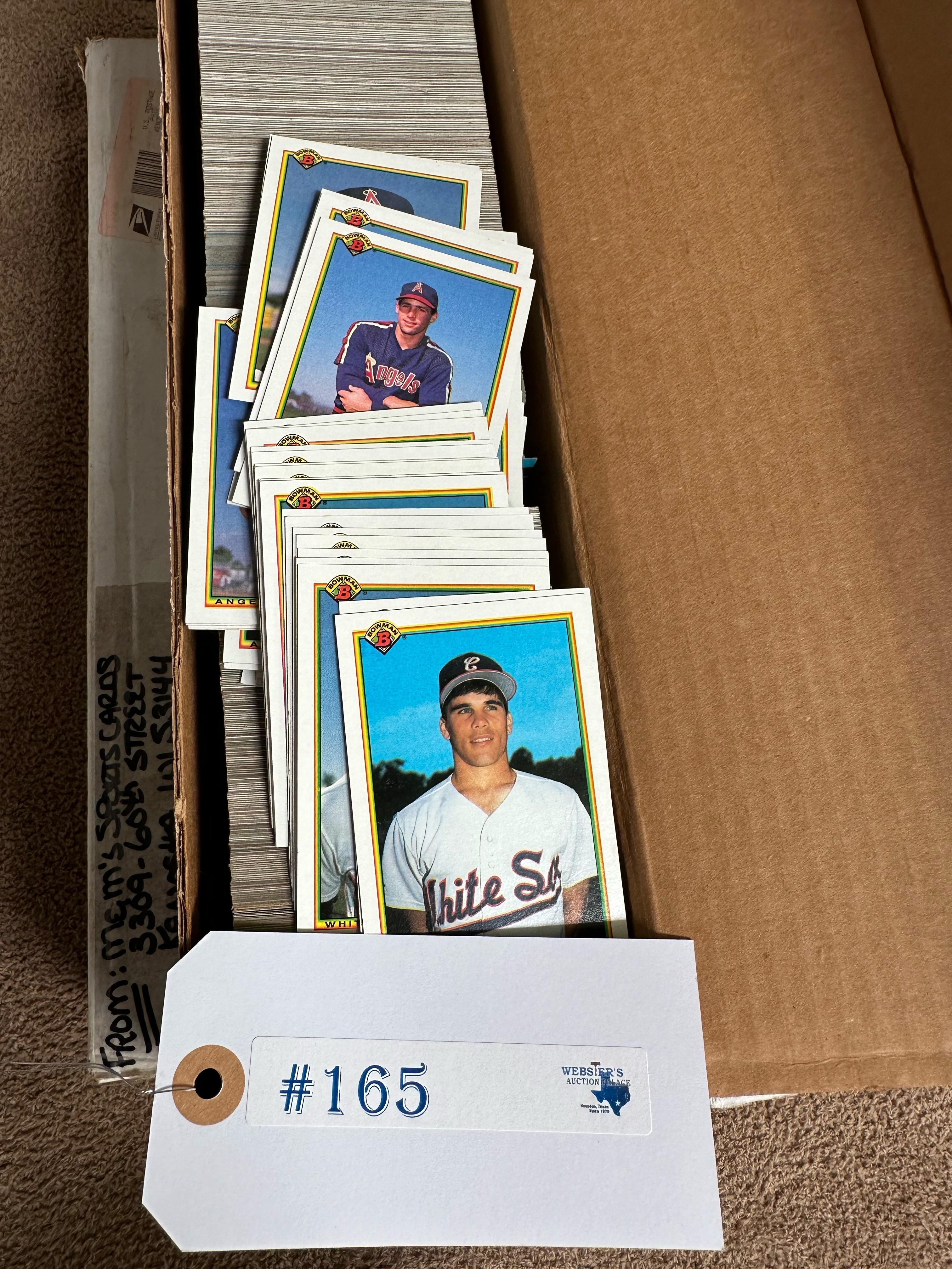6 BOXES OF BASEBALL CARDS
