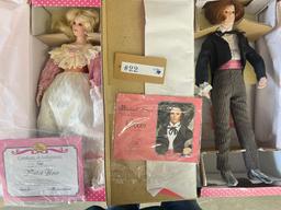 7PC PARADISE GALLERIES DOLLS IN BOXES WITH PAPERS