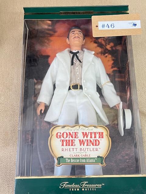 6PC BARBIE HOLLYWOOD LEGENDS "GONE WITH THE WIND" COLLECTOR DOLLS IN BOXES