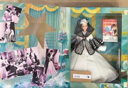 6PC BARBIE HOLLYWOOD LEGENDS "GONE WITH THE WIND" COLLECTOR DOLLS IN BOXES