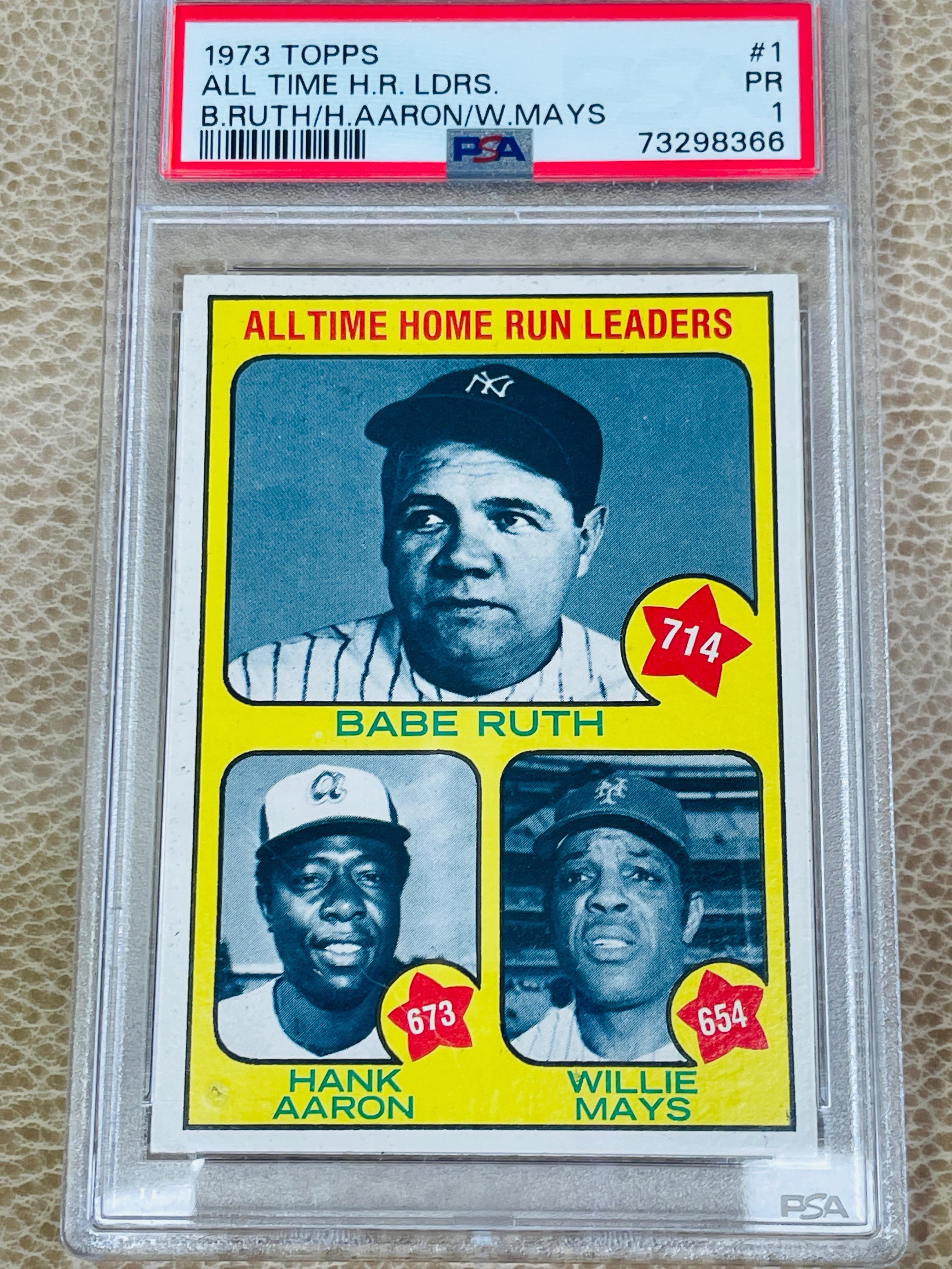 5PC OLD AND GRADED BASEBALL CARDS