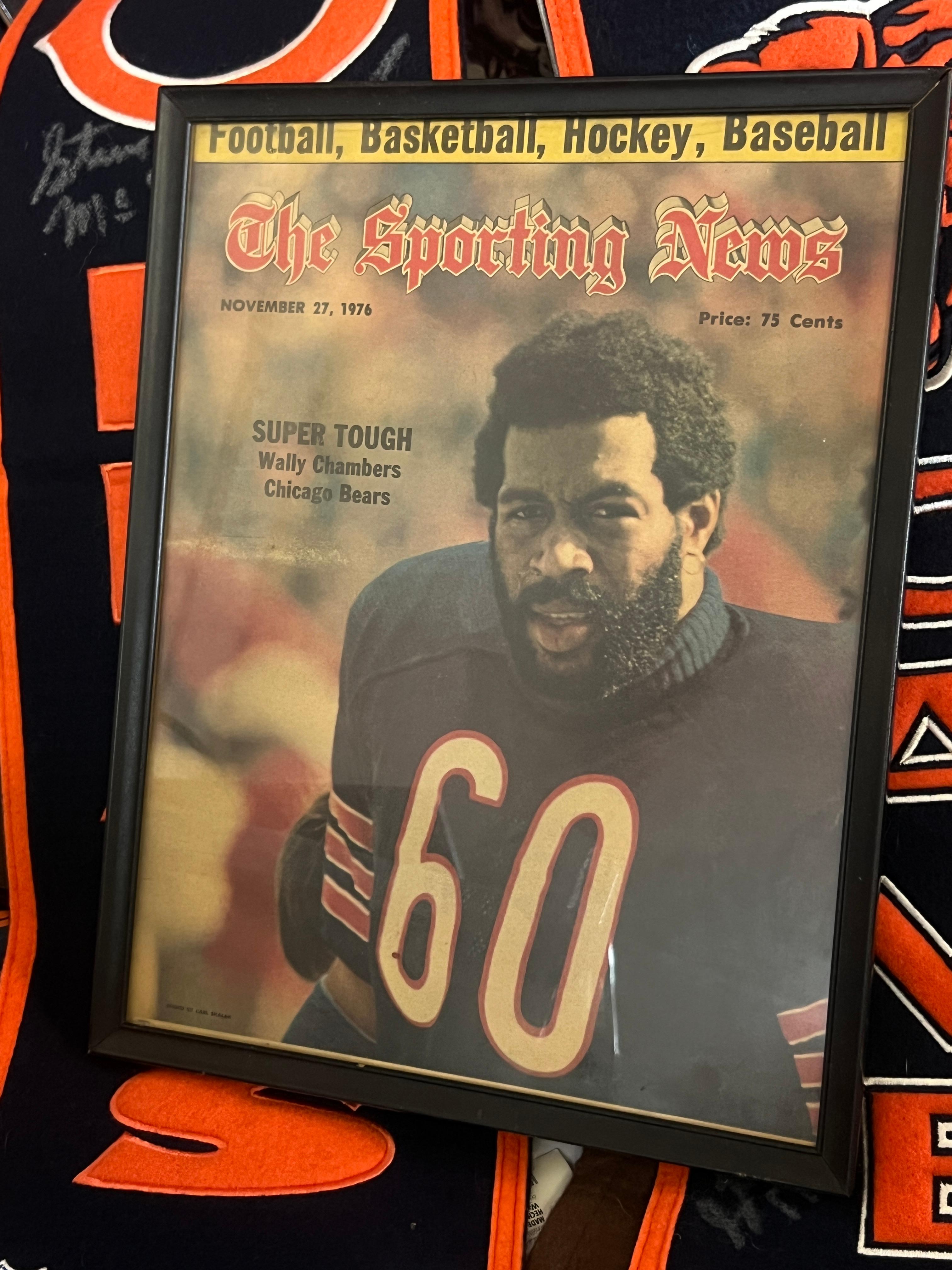 HUGE LOT OF CHICAGO BEARS MEMORABILIA