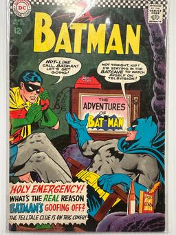 2PC 1964 AND 1966 VINTAGE BATMAN COMIC BOOKS