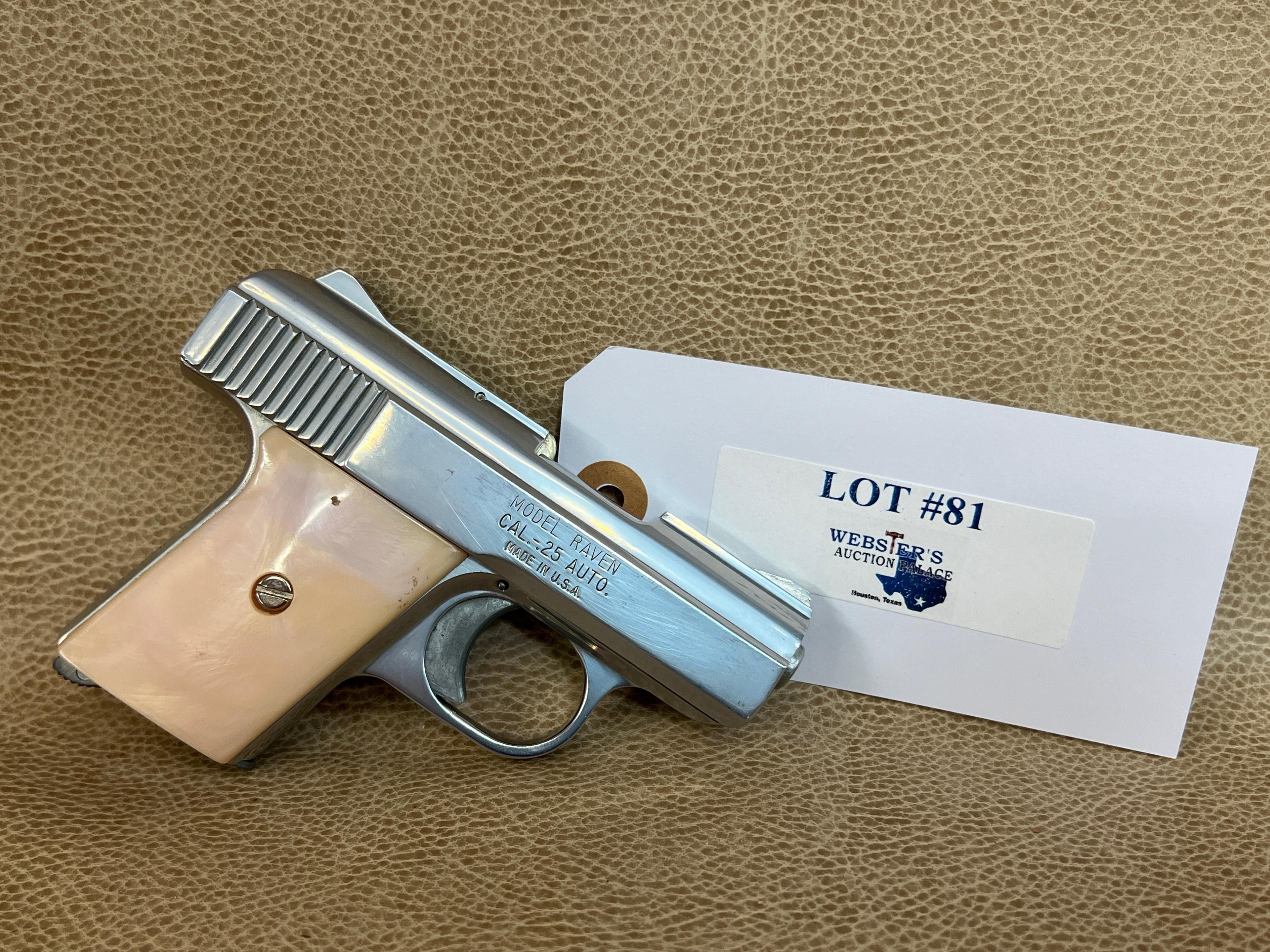 PHOENIX RAVEN .25 ACP SEMI-AUTO PISTOL