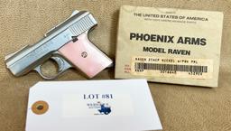 PHOENIX RAVEN .25 ACP SEMI-AUTO PISTOL
