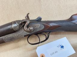 LIEGEOISE D' ARMS 12 GAUGE DOUBLE BARREL SHOTGUN