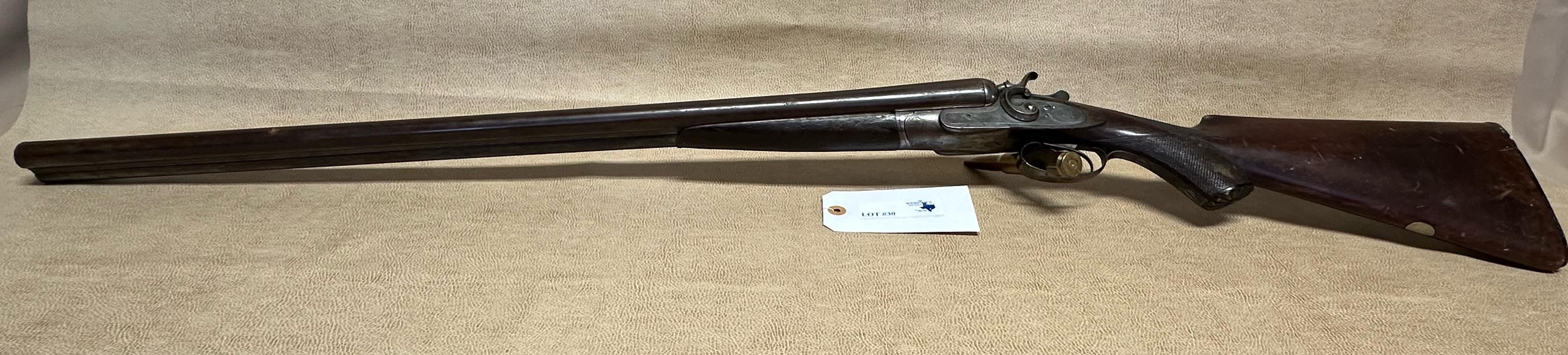 ANTIQUE DOUBLE BARREL-US MADE 10GA  F. A. LOOMIS-IXL NO.9