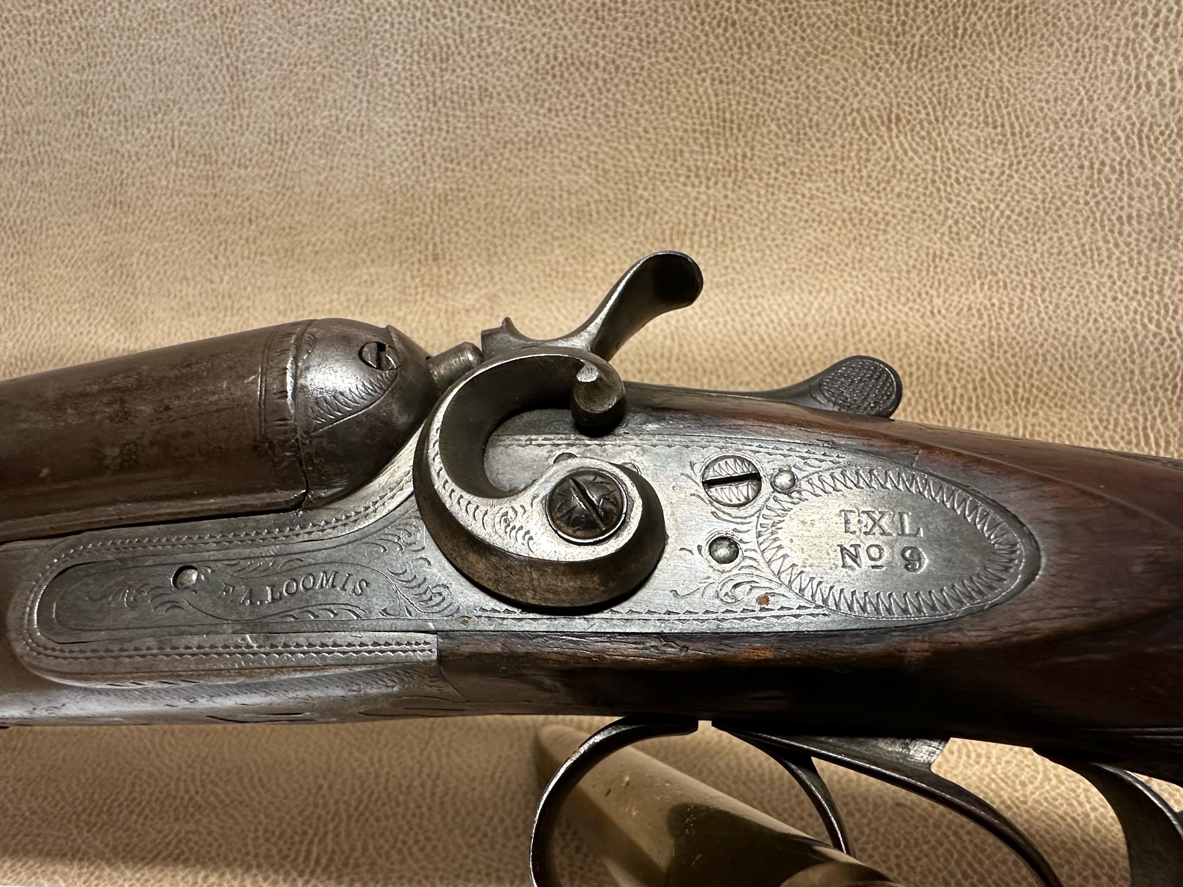 ANTIQUE DOUBLE BARREL-US MADE 10GA  F. A. LOOMIS-IXL NO.9