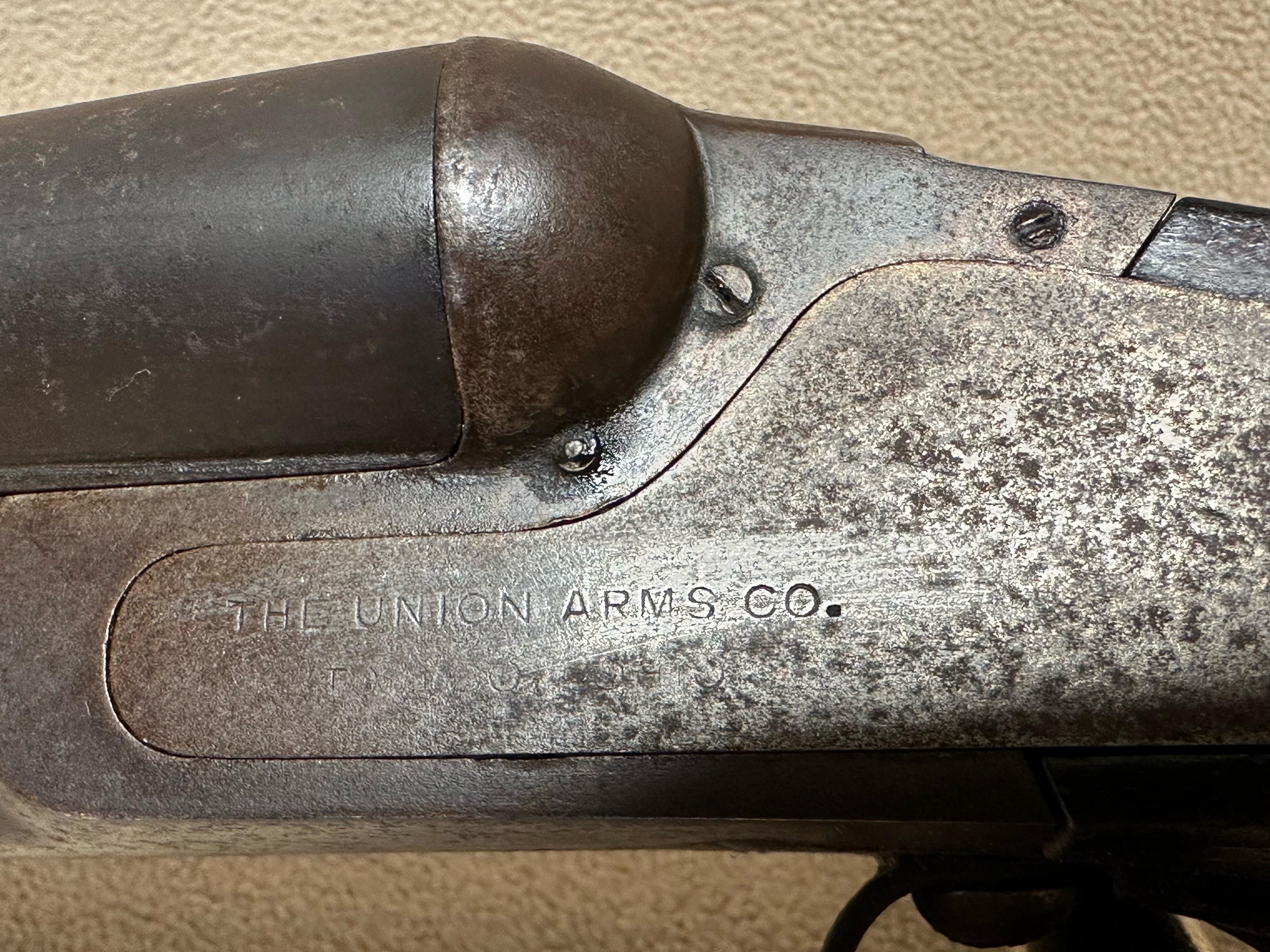 UNION ARM CO. DOUBLE BARREL SHOTGUN