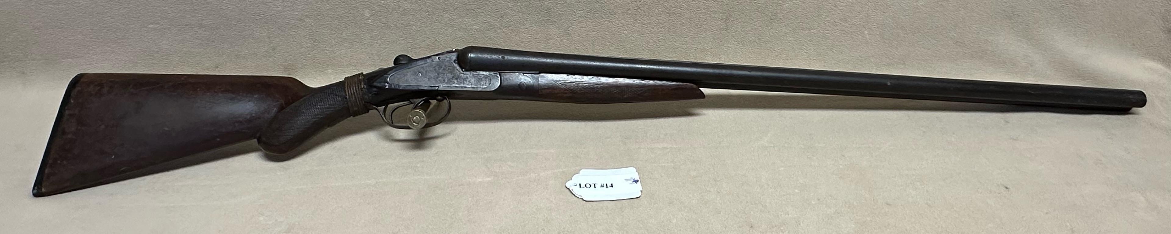 UNION ARM CO. DOUBLE BARREL SHOTGUN
