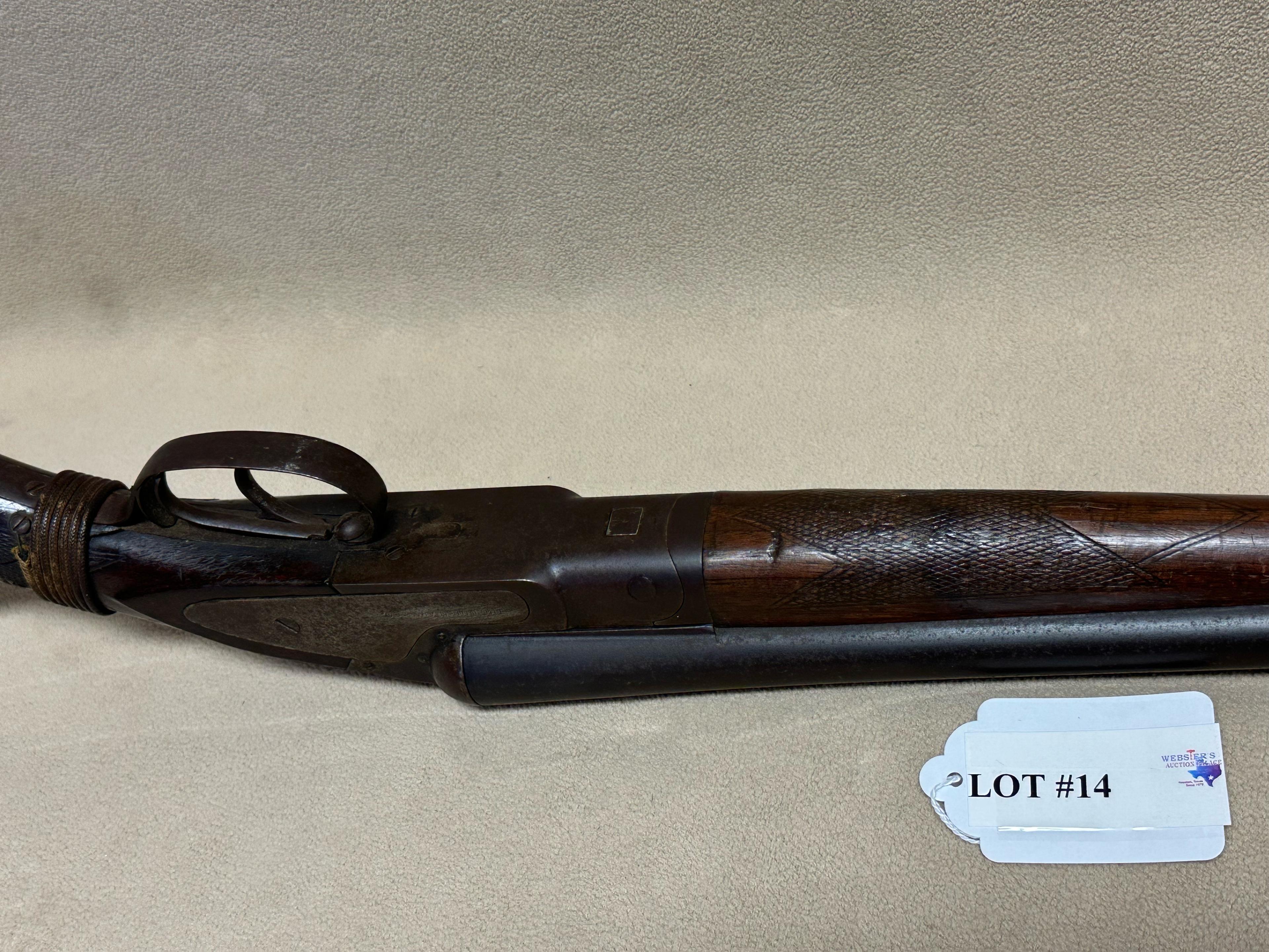 UNION ARM CO. DOUBLE BARREL SHOTGUN