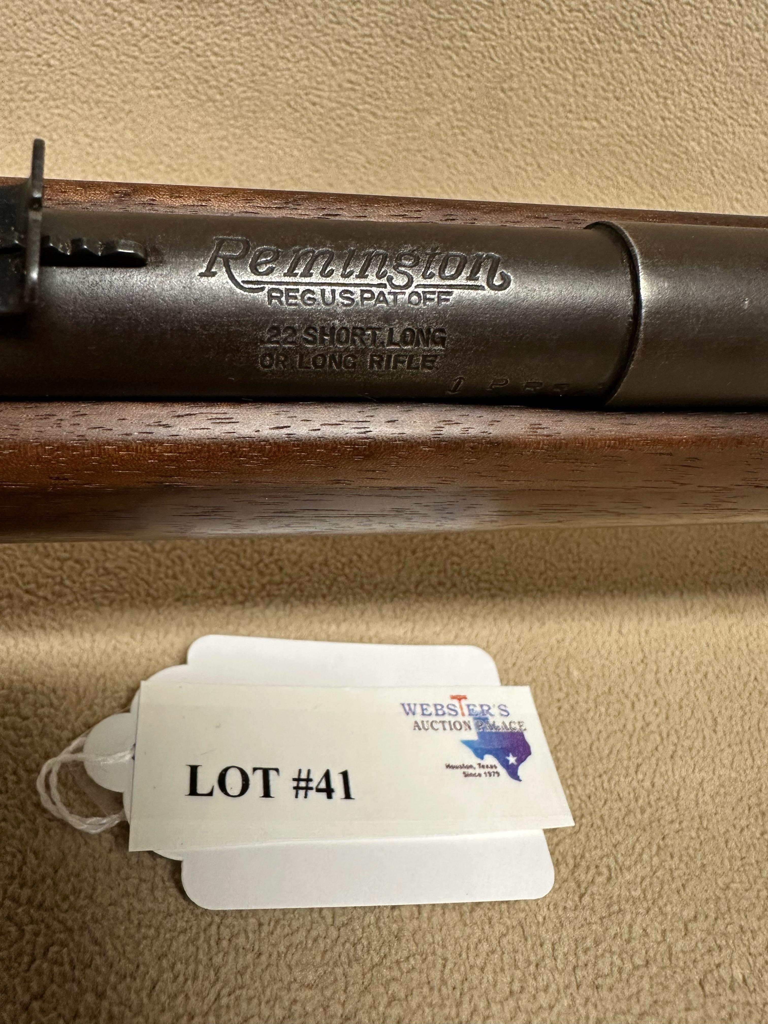 REMINGTON MODEL 512SM .22CAL RIFLE