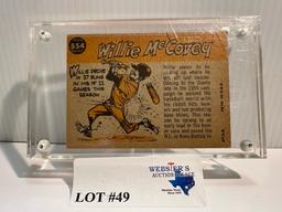 1960 TOPPS WILLIE MC COVEY