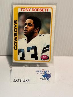 1978 TOPPS  TONY DORSETT