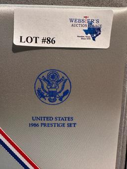 1986 U.S. PRESTIGE SET