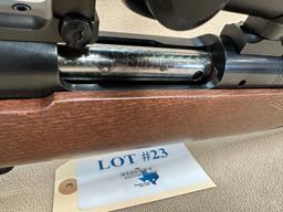SAVAGE MODEL 10 .243 WIN RIFLE W/ NIKON SCOPE