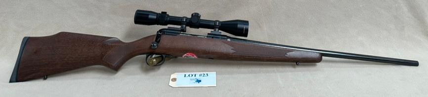 SAVAGE MODEL 10 .243 WIN RIFLE W/ NIKON SCOPE