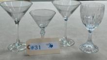 MARTINI & WINE GLASSES