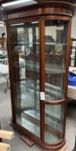 LIGHTED CURIO CABINET