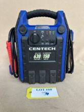 CEN-TECH 630 PEAK AMP PORTABLE JUMP STARTER & POWER PACK W/ 250 PSI AIR COMPRESSOR