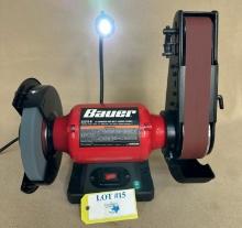 BAUER 8" GRINDER & BELT SANDER COMBO
