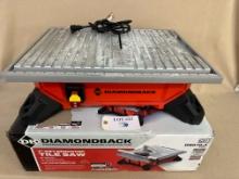 DIAMONDBACK 7" WET BENCHTOP TILE SAW