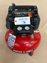 PORTER CABLE 6-GALLON AIR COMPRESSOR