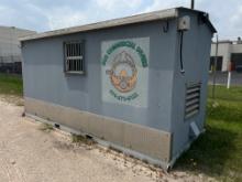 FIBERGLASS DIVE-SHACK STORAGE BUILDING