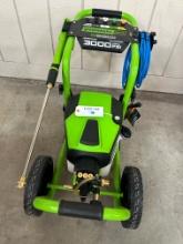 GREENWORKS PRO 3000PSI ELECTRIC PRESSURE WASHER