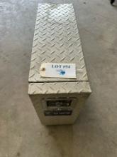 DIAMOND PLATE TRUCK STORAGE TOOL CASE