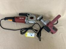 PORTABLE ELECTRIC PIPE THREADER & KICK SAW