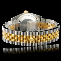 Rolex DateJust 116233 18K YG/SS Diamond 36MM Watch